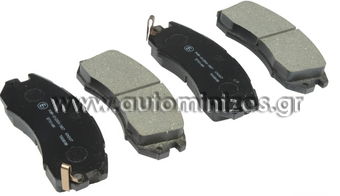 Brake pads SUBARU IMPREZA  MDB1496, FBP4092, 26296-FA001, 26296-AA141, 26296-AA142, 26296-AA143, 26296-AA161, 26296-AA162, 26296-FA021, 26296-FA022, 26296-FA020, 26296-FA000, 26296-AA163, 26296-AA121, 26296-AA120, 26296-AA020, 26296-AA000, 26296-AA100, 26296-AA101, 26296-AA131, 26296-AA130