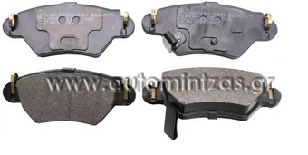Τακάκια OPEL ASTRA  MDB2130, FBP4121, 09117717, 09195641, 09195642, 09195685, 09198598, 1605025, 1605037, 1605039, 1605040, 1605093, 1605105, 1605961, 9117717, 9193251, 9195641, 9195642, 9195685, 9198598, 9195147