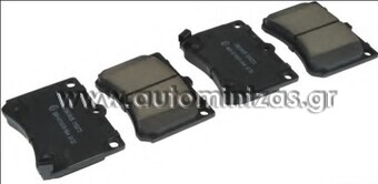 Brake pads MAZDA    F1CZ-2001-B, XU2Z-2V001-BBA, XU2Z-2V001-RA, B0YW-33-23Z, B0YW-33-23ZA, B0YW-33-23ZB, B0YW-33-23ZC, B0YW3328Z, B0YW3328ZA, BCYA-33-23Z, BRY4-33-23Z, BRY4-33-23Z 9A, BRY4-33-23Z MF, BRY4-33-23ZA, BRY4-33-28Z, BRY5-33-23Z, BRY53323ZA, 36727, 301166, 302133, PA765, 822-197-0, LP935, BP1083, D3066M