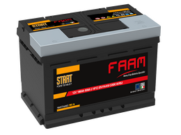 Car battery FAAM 60ah  480a
