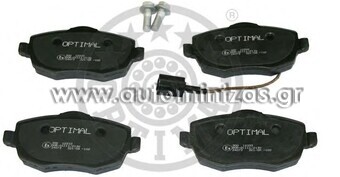 Brake pads LANCIA YPSILON     77364331, 77364332, 77365217, 37676, BPFI-1018, 13.0460-2724.2, BBP2423, 0986494075, BP3338, 822-528-1, CBP11601, LP2064, DP1010.10.0919, DBP231976, 12-1338, FDB1976, FBP-1745, 544.1