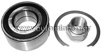 Wheel Bearing Kit CITROEN, FIAT, LANCIA & PEUGEOT     3326.72, 3326.76, 24524, 46307573, 46527732,  46773660,  71714459, 71753062, 76669120, 7669120, 7759428, 1565879, 13197627, 328942, 801836, 3297.36, 3326.72, 3326.76, 3345.59, 5844, R158.44, 13197627, 328942, VKBA3538