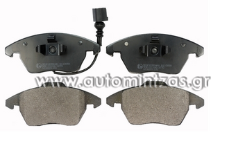 Brake pads AUDI, SETA , SKODA, VOLKSWAGEN   FBP2098, MDB2604, 1K0615106AL, 1K0698151C, 1K0698151E, 3C0698151, 3C0698151A, 3C0698151B, 3C0698151C, 3C0698151D, 5C0698151A, 5K0698151, 5K0698151A, 8J0698151, 8J0698151C, JZW698151B, 1TD698151