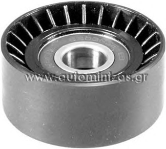 V Ribbed V Belt Tensioner Pulley ALFA ROMEO, FIAT & LANCIA    46442999, 46524692, 60811332, 60814110, APV1000, 46442999, 46524692, 60811332, 60814110, T38356, T0200, 46442999, 46524692, 60811332, 60814110, QTA712, 55863, GA358.72, 66863, VKM32022