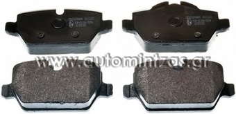 Τακάκια BMW & MINI   PAD1459, 573136B, 34216767145, 34216767146, 34216774417, 34216777240, 34216779294, 34216788183, 573136B, 0986494269, LP1924, 23623, 23624, 5SP1249, 34219804739, 34219808172, MDB2681, 6570, GDB1612, 598701