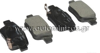 Τακάκια TOYOTA AVENSIS    MDB3161, FBP1376, 37401, 37401OE, C22031ABE, AC800881D, 2609RB, PAD1334, 5102200, 10830302, 10830302J, 10830302O,