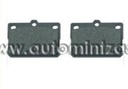 Brake pads  MAZDA, MITSUBISHI, SAPPORO & COROLLA MB193425, 04491-12081, 04491-12050, 04491-12060, 04491-12061, 04491-12063, 04491-12080, 04491-12081, 36079, 300108, 50-02-210, T114-14, 822-440-0, LP73, BP1540, D2006