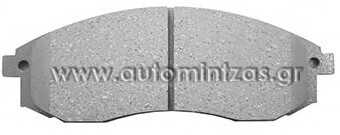 Brake pads NISSAN MAXIMA QX    41060-38U90, 41060-3L190, D1224, 36974, 300546, BP1487, IBD-1192, J3601066