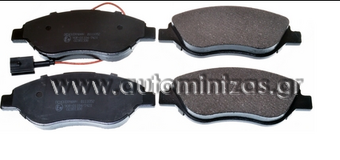 Brake pads ALFA ROMEO, FIAT & LANCIA  FBP4112, MDB2241, 77362093, 77362196, 77365188, 77364589, 77365808, 9949279