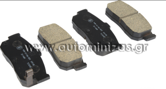 Τακάκια  NISSAN ALMERA   MDB1707, FBP1107-R, 44060-54C90, 44060-3Y590, 44060-61J90, 44060-6E390, 44060-73C90, 44060-78N90, 44060-87N91, D406M-N0989, D4060-4U090, 44060-31U92, 44060-31U90, 44060-0N690, 44060-31U91, 44060-4U090, 44060-31UX2