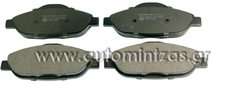 Τακάκια PEUGEOT 308   MDB2950, FBP4166, 425393, 425426, 1609253080, 1613259380