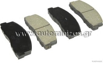Τακάκια MITSUBISHI   36508, C15025ABE, AC058254D, AC439681D, ACT328, PAD366, PAD495, 5005508, 5005522, 5005525,  C00201, C00201J, 13046059472, 605947, 572216B, 572281B, 572295B,  ADC44213, BBP1262,  BBP1441,  PA349,  PA409, 8221140, ADB0189, 20724, 20955, 21373, D6017, 261, MB162522, MB277192, MB277193, MB316168, MB316188, MB316553, MB316757, MB366284, MB407430, MB407450, MB500609, MB500728, MB500960, MB534483, MB534712, MB534713, MB587054, MB587061, MB618116, MB668399, MB895168, MB985168, MR162522, MR389531, MZ690005, MZ690335, X3511006