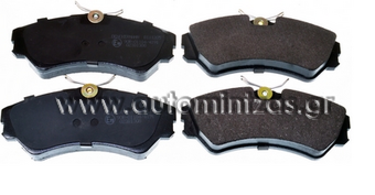 Brake pads VOLKSWAGEN TRANSPORTER  FBP4035, MDB1537, 701698151, 701698151C