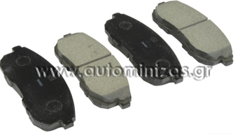 Τακάκια  SUZUKI SX4   MDB2847, FBP1107-FA, D106M-2Y991, 55810-80J01, 55810-80J50, 55810-80J01-000, 55810-80J50-000, 55810-80J51, 55810-80J51-000, 55810-80J00-000, 55810-80J51-L00, 55810-80J52-000