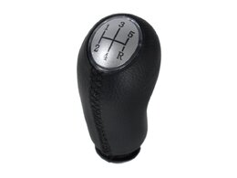 ΠΟΜΟΛΟ ΛΕΒΙΕ ΤΑΧΥΤΗΤΩΝ RENAULT CLIO III/ MEGANE II/ KANGOO II/ LOGAN/ SANDERO - 5 ΤΑΧ - ΑΣΗΜΙ/ ΜΑΥΡΟ - ΜΕ ΔΙΑΦΑΝΕΙΑ - ΔΕΡΜΑ.328650023R/B