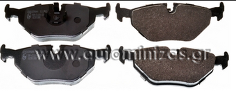 Brake pads BMW, MG, ROVER & SAAB   FBP2162, MDB1888, 34211164499, 34211164501, 34214398213, 34216750190, 34216761239, 34216761241, 34216778168, 34211160340, 34211160533, 34211161455, 34211164501, 34211165235, 1020321