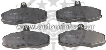 Τακάκια  FORD & SKODA    6143631, 6117992, 5018981, 6143633, 6166950, 115430280, 115430281, 36516, 13.0460-2912.2, 13.0460-2912.2, 13.0460-2964.2, BA2039, 0986468611, 0986468613