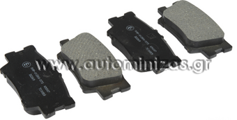 Brake pads LEXUS & TOYOTA  MDB2787, FBP2081, 04466-02220, 04466-33200, 04466-06060, 04466-06070, 04466-06090, 04466-06100, 04466-33160, 04466-33180, 04466-42060, 04466-YZZE8, 04466-06200, 04466-06210, 04466-WY050, 04466-42060-79