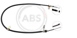 Ντίζα χειροφρένου DAIHATSU FEROZA  46410-87614-C, 4DB0161, 46410-87614-000