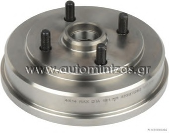 Brake Drum  TOYOTA  329094B, 14700510, 355302061, 8DT355, 302-061, 8DT355302061, J3402000, 5028740788960, 981000178, 98100017801, 254514, 61178, 1825254514, 94017800, 4204319015, 4240310020, 4240310060, 4240319015, 4240319035, 4240319075, 4243119085, DB4181, DB4255,