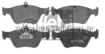Τακάκια OPEL   09192123, 9192123, 90443873S1, 90443873, 1605003, 01605003, 1605 855S1, 1605855, 4646899, 04648457, 4467049, 4483723, 4648457, 90443873, 90443873S1, 1300, RA01300, 36805, 300332, 822-128-0, ADB0738, CBP0738, LP873, B110265, 16234, FDB901, FBP-0981, 6111662, 57153J