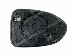 KIA RIO '11 -'16 MIRROR GLASS (HEATED, BASED, CHROMIUM) LEFT