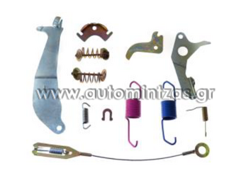 Replacement brake shoe repair kit  Mitsubishi L200  14018442L, 14018442R