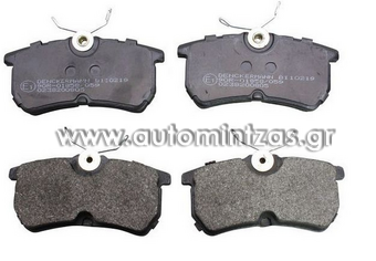 Τακάκια FORD FOCUS  MDB1959, FBP4120, 1075565, 1107698, 1425407, 1780884, 1802317, 1810990, 98AB2M008BA, 98AX2M008BA, 98AX2M008BB, C1BC2M008AA, C1BC-2M008-AA, C1BC2M008AB, C1BC-2M008-AB, C1BC2M008AC, C1BC-2M008-AC, 1S4Z2200BA