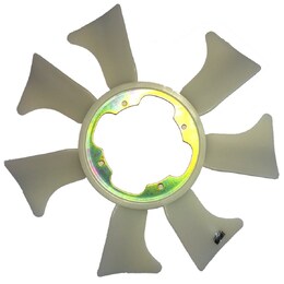 Φτερωτή NISSAN D22 '98-'01 TD25, TD25TI 450mm (ΒΙΔΑ-ΒΙΔΑ 143mm) (7 ΦΥΛΛΑ), 15.05.2400.90, 1505240090, 2106003J00, 21060-03J00