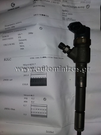 Diesel injectors