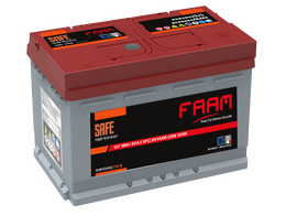 Car battery  FAAM 100ah   850a