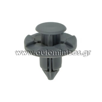 ΚΛΙΠ NISSAN ΜΑΣΠΙΕ/ΘΟΛΟΥ ΓΚΡΙ (10τμχ). 01553-09321GR
