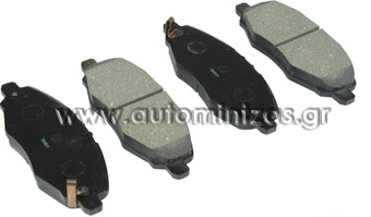 Τακάκια TOYOTA HILUX  MDB2880, FBP1412, 04465-0K130, 04465-0K310, 04465-YZZDU
