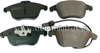 Brake pads AUDI A4   FBP2144, MDB2952, 8K0698151A, 8K0698151F