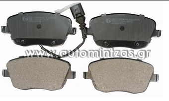 Brake pads SEAT, SKODA & VOLKSWAGEN   MDB2538, FBP4110, 6Q0698151C