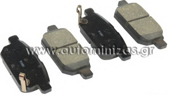 Τακάκια SUZUKI SWIFT  MDB3168, FBP1634, 37886, 37886OE, J3618002, C28004ABE, AC0581571D, 5108801, K01227, 573384B, ADK84238, 8229150, ADB32128, CBP32128, LP2687, 8DB355015871, 4029416323097, D10197, 147102, 2209150, 147102, MDB3168, N3618002, 12587, 1501225224, 55800-68L00, 55800-68L00-000, 55800-68L20-000, 2525801, 811069021, 9330, GDB3529, V640059, 601285
