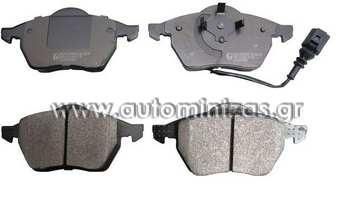 Brake pads AUDI, SETA, SKODA & VOLKSWAGEN   MDB2041, FBP2097, 1J0615105AE, 1J0615106AD, 1J0698151K, 1J0698151M, 8N0698151A, 8N0698151C, 8N0698151E, JZW698151C