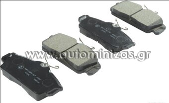 Τακάκια NISSAN ALMERA   MDB1818, FBP1482, 41060-5M326, 41060-5M325, 41060-2F525, 41060-BM525, 41060-2F528, 41060-2F028, D1060-BM50A, 41060-2F527, 41060-9F926, 41060-2F526, 41060-0M893, D1060-0M893, 41060-0M891, 41060-0M892, D1060-0M892, D1060-25Y90, D106M-25Y90