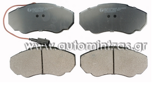 Brake pads CITROEN, FIAT & PEUGEOT   MDB2328, FBP4108, 425243, 71752979, 77362219, 77364862, 9949409, 9949482, 9949516, 425242, 425458