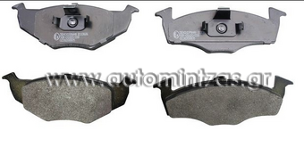 Brake pads SEAT & VOLKSWAGEN   FBP4057, MDB1872, 140698151B, 1H0615105E, 1H0615106E, 1H0698151B, JZW698151E