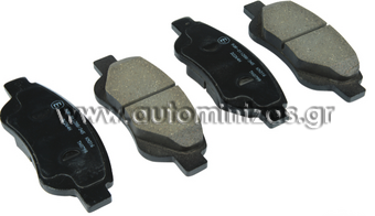 Τακάκια CITROEN, PEUGEOT & TOYOTA    MDB2743, FBP4033, 425328, 425474, E172283, 425327, 1611456980, 1617264880, 1613819980, 04465-0H020, 04465-0H010, 044650-0H030, 04465-0H030, 04465-0H031