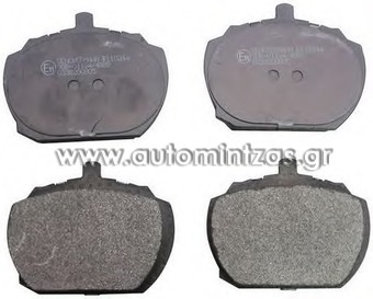 Front Brake Pads Set FORD & ROVER     13046069102, 571233, 571233B, LP0045, LP45, LP478, LP510, FDB829 FDB833, FSL833, FVR833, 1571569, 5010540, 5015932, 5018907, 5022397, 76VB2K021AA, 86VX2K021AA, 89VX2K021AA, 89VX2KO21AA, AB2SX2K021LA, MLB60, 6614744, AEU1546, GBP242, GBP242AF, GDB340, 91014594