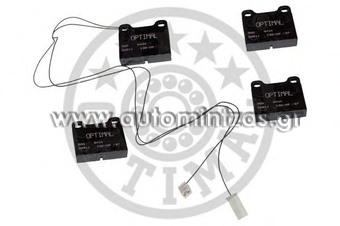 Τακάκια ALFA ROMEO    0060720645, 006072064500, 0060740842, 11315220390001, 11348220520030, 11699220520030, 607408480, 60774842, 60778257, 2091101, PA425, 822-003-1, LP477, FDB348, 6103622, 571384J